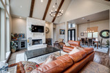 Ranch House Plan - Amicalola Cottage Hip 77913 - Living Room