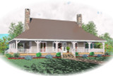 Country House Plan - 77929 - Front Exterior