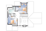 Cottage House Plan - Touchstone 4 78065 - 2nd Floor Plan