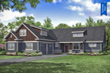 Craftsman House Plan - Emmons 78068 - Front Exterior