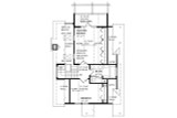 Secondary Image - Craftsman House Plan - 78081 - 2nd Floor Plan