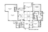 European House Plan - 78098 - 1st Floor Plan