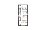 Secondary Image - Cottage House Plan - 78126 - 2nd Floor Plan