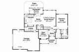 Country House Plan - Glendale 78141 - 1st Floor Plan