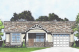 Craftsman House Plan - 78201 - Front Exterior