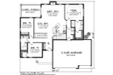 Contemporary House Plan - 78225 - 1st Floor Plan