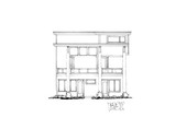 Contemporary House Plan - Highlands 78221 - Rear Exterior