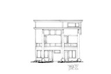Contemporary House Plan - Highlands 78221 - Rear Exterior