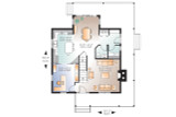 Country House Plan - Cloverdale 2 78315 - 1st Floor Plan