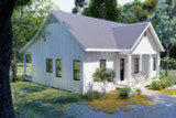 Cottage House Plan - 78251 - Left Exterior