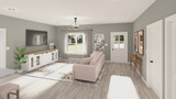 Cottage House Plan - 78251 - Living Room