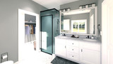 Cottage House Plan - 78251 - Master Bathroom