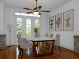 Craftsman House Plan - Chestnut Falls Cottage 78321 - Dining Room