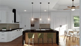Craftsman House Plan - Chestnut Falls Cottage 78321 - Kitchen