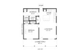 Traditional House Plan - Wynnwood 78327 - 1st Floor Plan
