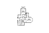 Secondary Image - Lodge Style House Plan - Everheart 78331 - 2nd Floor Plan
