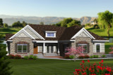 Classic House Plan - 78344 - Front Exterior