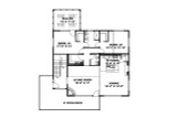 Secondary Image - Contemporary House Plan - 78356 - 2nd Floor Plan