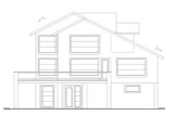 Contemporary House Plan - 78356 - Front Exterior