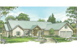 Craftsman House Plan - Henderson 78366 - Front Exterior