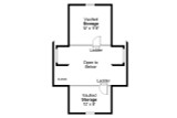 Secondary Image - Cottage House Plan - Guest Cottage 78401 - 2nd Floor Plan