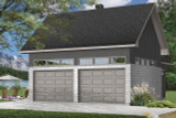Contemporary House Plan - Versa 78414 - Front Exterior