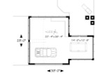 Contemporary House Plan - Versa 78414 - 1st Floor Plan