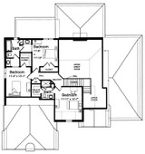 Secondary Image - Tudor House Plan - Winslow 78491 - 2nd Floor Plan