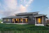 Secondary Image - Modern House Plan - Ptarmigan 78599 - Rear Exterior