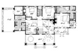Craftsman House Plan - Stonehaus 78743 - 1st Floor Plan