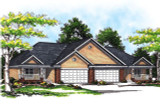 Traditional House Plan - 78784 - Front Exterior