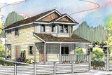 Cottage House Plan - Watkins 78796 - Front Exterior
