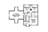 Secondary Image - Craftsman House Plan - Elkridge 78822 - 2nd Floor Plan