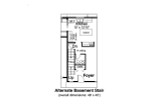 Craftsman House Plan - Elkridge 78822 - Optional Floor Plan