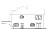 Southwest House Plan - 78900 - Right Exterior