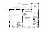 Southwest House Plan - 78900 - 1st Floor Plan