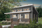 Cottage House Plan - Great Escape 2 79021 - Front Exterior
