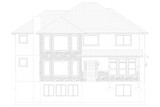 Contemporary House Plan - Sorensen 78971 - Front Exterior
