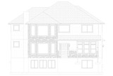 Contemporary House Plan - Sorensen 78971 - Front Exterior