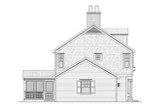Colonial House Plan - Rexford 79053 - Left Exterior