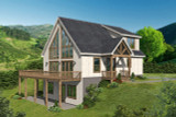 Craftsman House Plan - Pine Haven III 79172 - Front Exterior