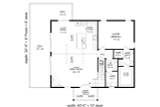 Craftsman House Plan - Pine Haven III 79172 - 1st Floor Plan