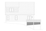 Craftsman House Plan - Pine Haven III 79172 - Rear Exterior