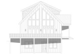 Craftsman House Plan - Pine Haven III 79172 - Left Exterior