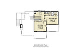 Secondary Image - Contemporary House Plan - 79242 - 2nd Floor Plan