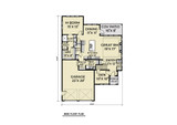 Contemporary House Plan - 79309 - 1st Floor Plan