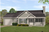 Ranch House Plan - 79415 - Front Exterior
