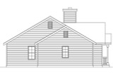 Ranch House Plan - 79415 - Left Exterior