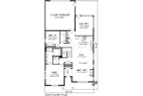 Craftsman House Plan - 79445 - 1st Floor Plan
