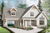 Craftsman House Plan - Celeste 2 79481 - Front Exterior